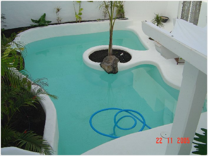 urbanización privada Parque Azul de Corralejo en Fuerteventura.