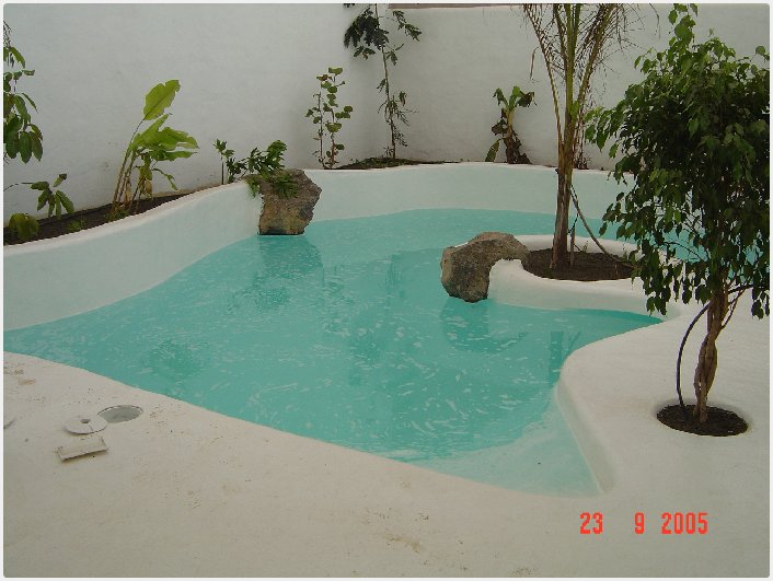 urbanización privada Parque Azul de Corralejo en Fuerteventura.